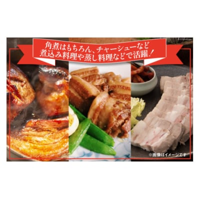 訳あり 豚肉 豚バラ ブロック 2kg 不揃い 5～7袋 [31as0102]