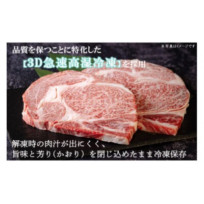 宮崎牛 A4 赤身 ステーキ 150g×3枚 特製ステーキソース [31bg0016]