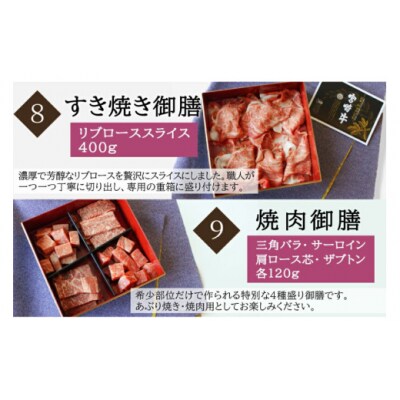 9回 定期便 宮崎牛 食べ比べ 贅の極み 9ヶ月 コース 合計 5.48kg [31ag0134]