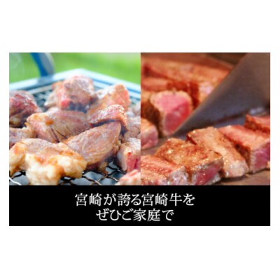 【宮崎牛】リブロース ステーキ カット 200g×2 計400g [31ag0115]