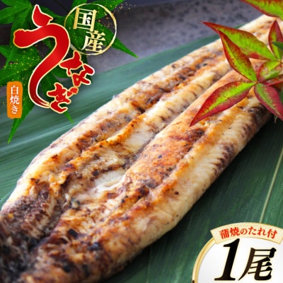 うなぎ 鰻 白焼き 1尾 たれ付き オーチャンズ 宮崎県 美郷町 ウナギ 国産 [31bn0004]