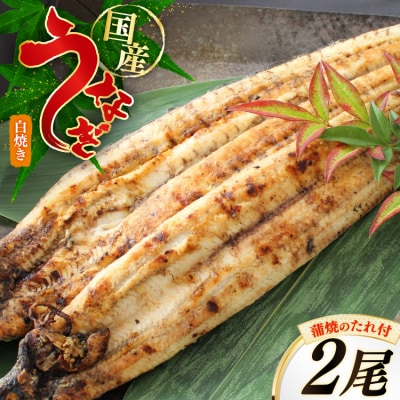 うなぎ 鰻 白焼き 2尾 たれ付き オーチャンズ 宮崎県 美郷町 ウナギ 国産 [31bn0003]