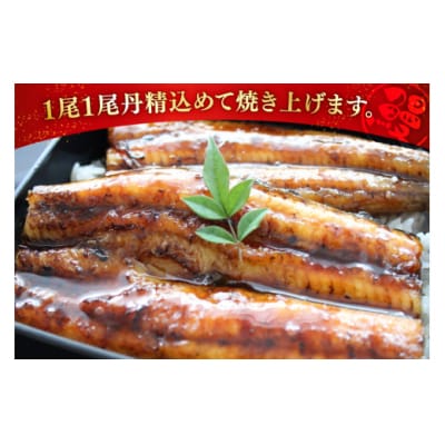 うなぎ 鰻 白焼き 3尾 たれ付き オーチャンズ 宮崎県 美郷町 ウナギ 国産 [31bn0006]