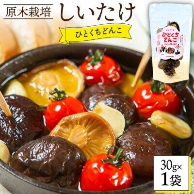 しいたけ 乾燥 ひとくち どんこ 30g HUTTE 宮崎県 美郷町 椎茸 [31ao0021]
