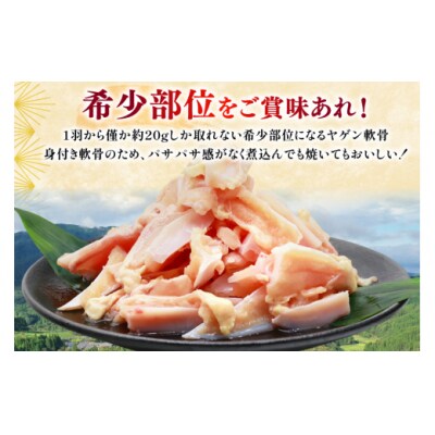 鶏肉 軟骨 若鶏 鶏軟骨 1kg 2p ミヤケイフード 宮崎県 美郷町 小分け [31bp0001]