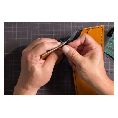 キーホルダー 革 アントラーキーホルダー 輪っかタイプ CHOUETTEBOIS[31bo0003]