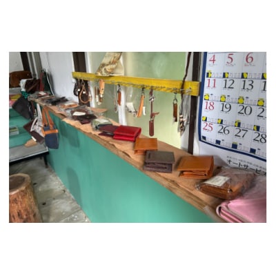 キーホルダー 革 アントラーキーホルダー 輪っかタイプ CHOUETTEBOIS[31bo0003]