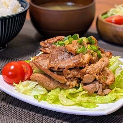 岩手県産 豚肉 の味噌漬け 肩ロース100g×3枚・ 細切れ 200g×1袋セット