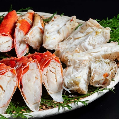 三陸山田 ボイル たらば 蟹 約1kgカット