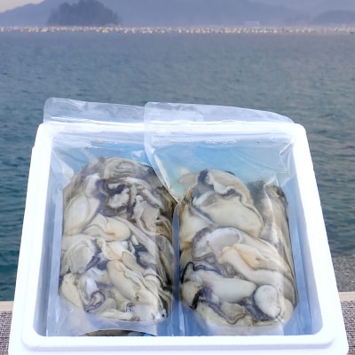 三陸山田産 剥き身 牡蠣 400g×2パック(800g)セット カキ