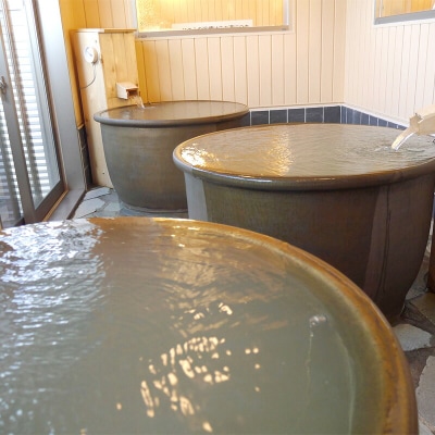 山田のまちなか温泉 うみねこ温泉湯らっくす 宿泊券6,000円