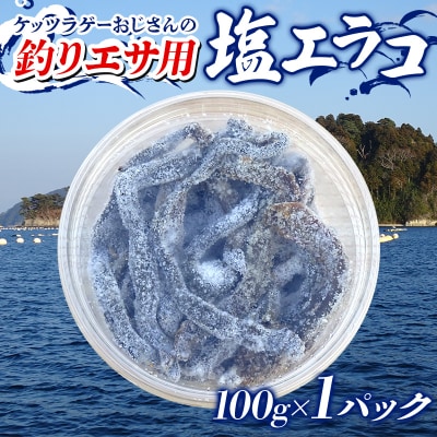 釣り エサ 用 塩 エラコ 100g×1パック