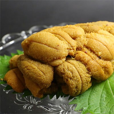 三陸山田 焼き うに 2個と 塩 うに 1個の食べ比べセット ウニ