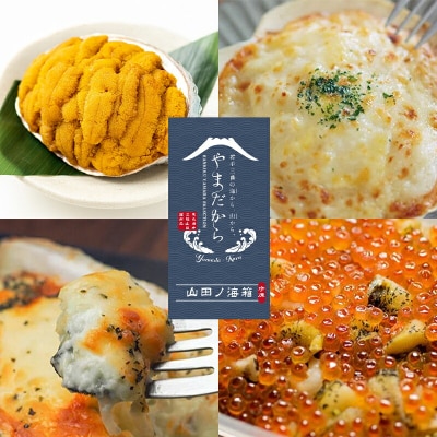 やまだから 山田ノ海箱 (冷凍) ほたて かき うに いくら グラタン 海童漬け