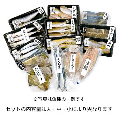 三陸山田 【無添加】おまかせ 干物 セット(小) 