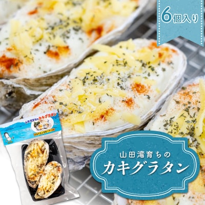 三陸山田産 山田湾 育ちの カキ グラタン (6個入り)  牡蠣