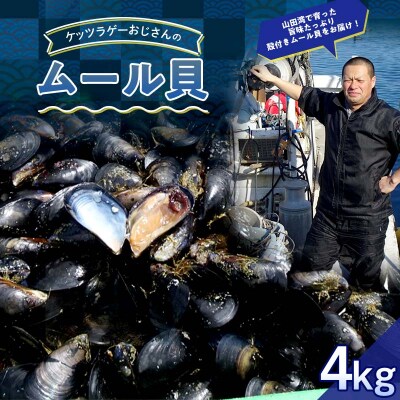 三陸山田産 山田 の ムール貝 4kg 