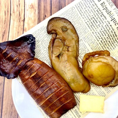 三陸山田 厳選 燻製 3種2パックセット カキ