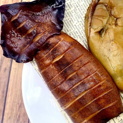 三陸山田 厳選 燻製 3種2パックセット カキ