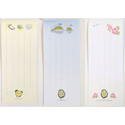 山田の風景ポストカード5枚・ヤマダちゃん(一筆箋・ポチ袋)セット