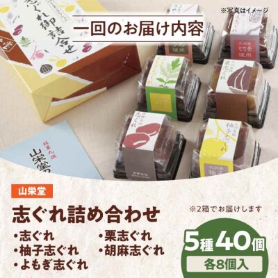 【全12回定期便】大洲の旬を感じる!山栄堂の志ぐれ詰め合わせAセット(2箱) [AGBM055]