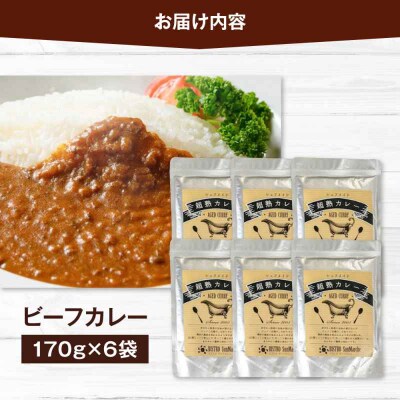 【ご当地特選グルメ!】手作りビーフカレー 6食入り [AGBX015]