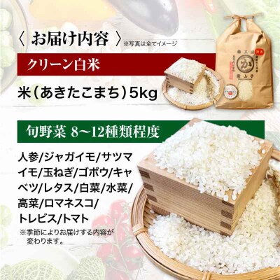 『シェフの食卓』～野菜・果物・お米・卵の詰め合わせ～ [AGBX035]