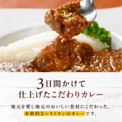 【全3回定期便】お米とシェフのカレー少量セット 米1.5kg・カレー3袋 [AGBX056]