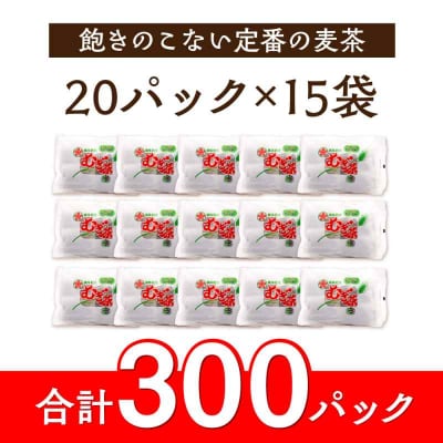 ふるさとの味と香り♪麦茶パック(20パック×15袋入) [AGCP601]