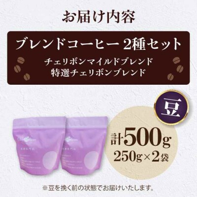 コーヒー豆 ブレンドコーヒー 2種セットA[AGCU017-2]