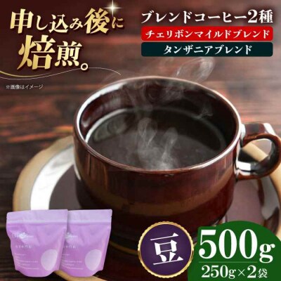 コーヒー豆 ブレンドコーヒー 2種セットD[AGCU020-2]