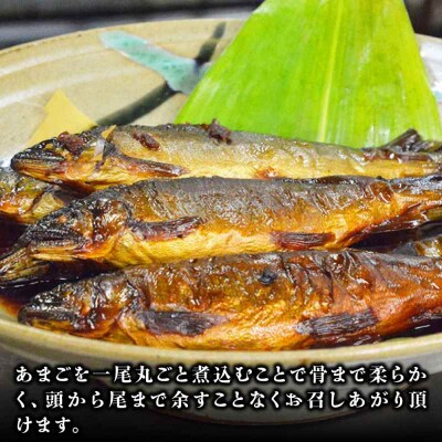 【全3回定期便】これぞ贅沢!美味しさをまるごと閉じ込めた「あまごの甘露煮」8尾 [AGBM077]