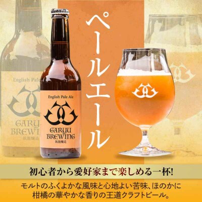 産地直送!ご当地ビール!臥龍クラフトビール(臥龍ペールエール)計6本 [AGAY003]