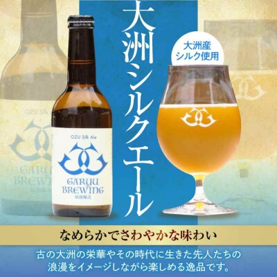 産地直送!ご当地ビール!臥龍クラフトビール(愛媛県南予Ver.)2種計6本セット [AGAY013]