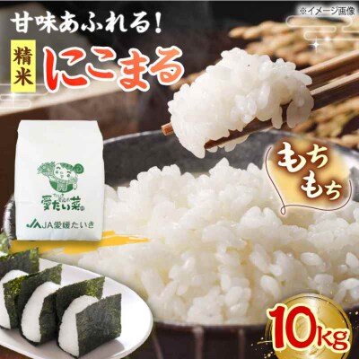 自然の甘味際立つ安心安全の味!にこまる(精米)10kg [AGAP006]