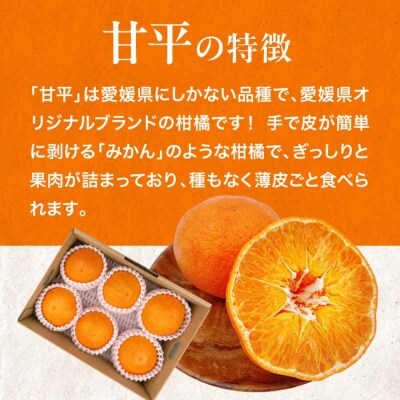 【先行受付】【2月上旬から順次発送】甘平 5-6個(1.2kg-1.5kg) [AGBA005]