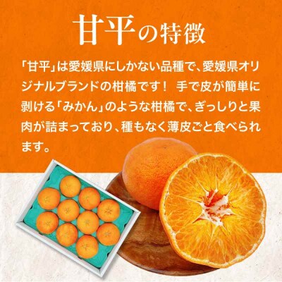 【先行受付】【2月上旬から順次発送】甘平 3L-5L 約2.5kg 7-10個 [AGBA006]