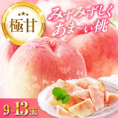 【先行受付】【7月中旬から順次発送】桃 9-13玉入 [AGBD006]
