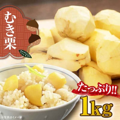 【先行受付】【10月上旬より順次発送】ムキ栗 1kg(真空パック [AGBN034]