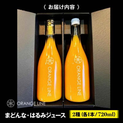 まどんな・はるみジュース 2種各1本 [AGCT003]