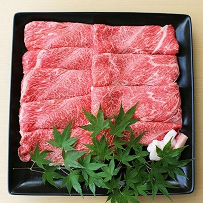 博多和牛　上スライス　すき焼き用　A4等級以上　(450g)【202609】