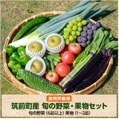 【直売所みなみの里厳選】旬の野菜・果物セット