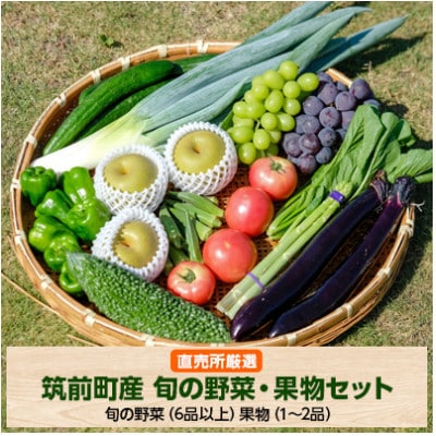 【直売所みなみの里厳選】旬の野菜・果物セット