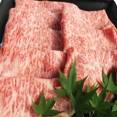 博多和牛　特選スライス　すき焼き用　A4等級以上　(450g)