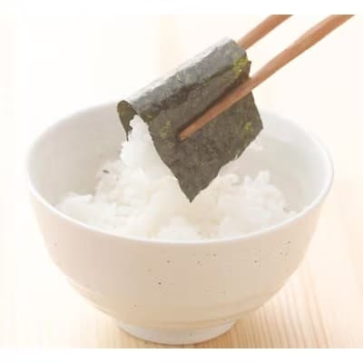 福岡県産有明のり　塩のり 8切40枚×6袋入(筑前町)