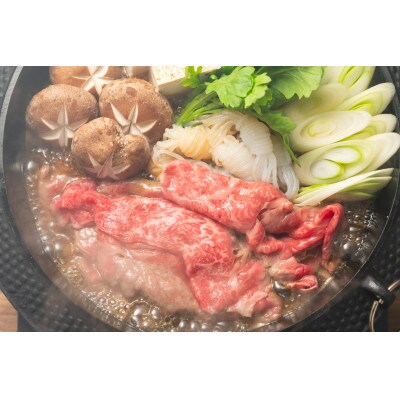【A4～A5】博多和牛しゃぶしゃぶすき焼き用【厳選部位】500g(筑前町)【202609】