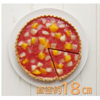 あまおう苺のタルトケーキ　6号(約18cm)4～6人分(筑前町) 
