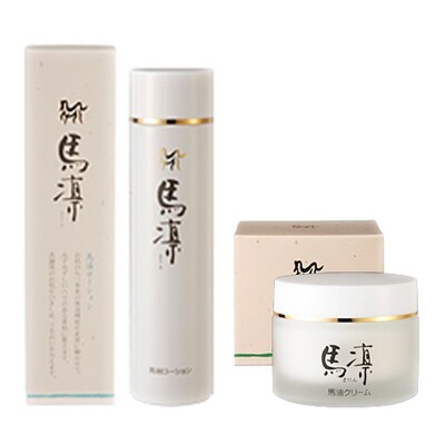 馬凛モイスチャーローション120mL・馬凛モイスチャーゲル50g セット