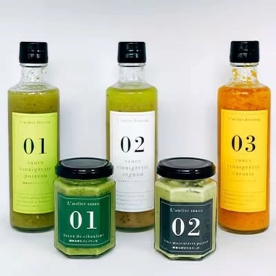 野菜もりもりドレッシングセット(5本入り)【202609】