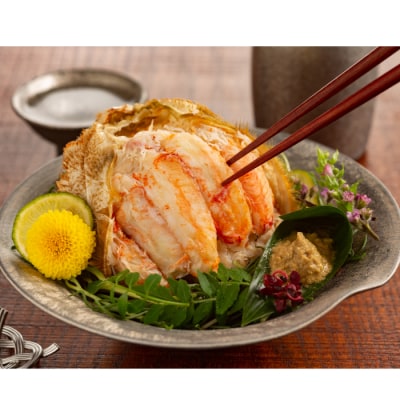 毛がに甲羅盛【殻剥き不要!毛ガニの美味しいところだけをイイとこどり】